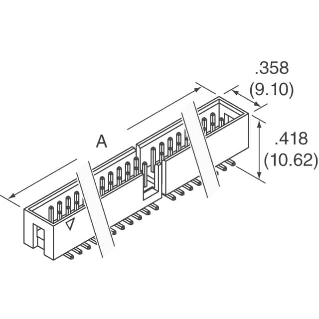 SBH11-NBPC-D10-SM-BK Sullins Connector Solutions  Headers Male Pins